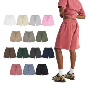 100% Cotton Custom Logo Men's High Quality Plus Size Denim Beach Shorts Anti-Wrinkle New Street Wear Eco-Friendly Plain Dyed