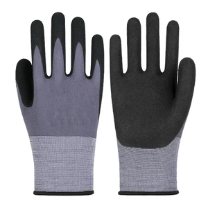 New Energy Industrial 400V Insulated Black Safety Anti-slip Gloves for Electrical Work Designed for Battery Maintenance