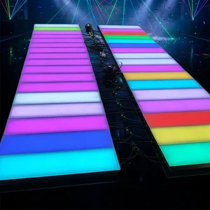 New Style Interactive Induction Brick Lights Foot-Stepping Piano Keys LED Music Rhythm Theme Park Entertainment Lighting