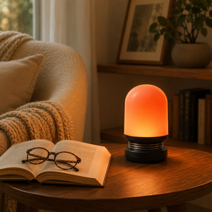 Touch Sensitive Dimmable LED Night Lamp Built-in Battery Rechargeable Warm Red Light For Bedroom Hallway Lighting