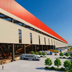 Best Selling Prefabricated Light Steel Structure House China for Warehouse Workshop Use 50-Year Lifespan Onsite Installation