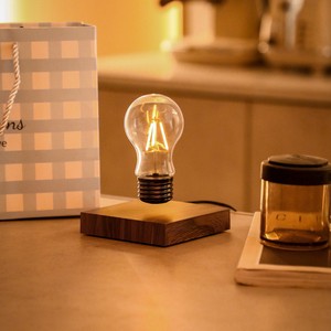 Modern Design Desk Table LED Lamp Levitating Magnetic Floating Night Light Bulb Christmas Gife Home Decoration