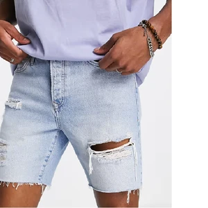 2025 Customized Men's Denim Short Pant Men Jeans Shorts High Quality Custom Design and Logo Accepted OEM Serviced Breathable