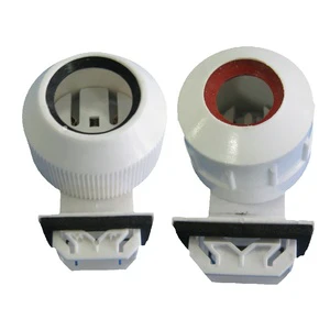Single Screw Snap Unlock Daily T5 T8 Waterproof Plastic LED Lamp Holder G5 Fluorescent Bulb Socket G13 LED Lighting Base