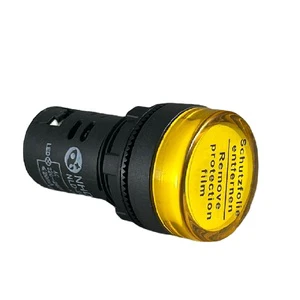 22mm Durable Plastic Body AC/DC24V Equipment Indicator Light