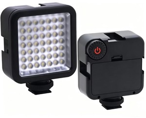 Portable 49 LED Video Light High Brightness Camera Studio Lamp 5.5W Mini Fill Lighting For News Wedding Photography