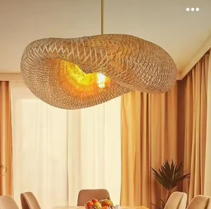 VIET FARGIMEX Bamboo Lamp - Handcrafted Beauty for a Cozy & Eco-Friendly Home!