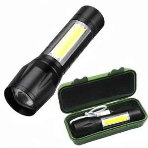 Flashlight High Lumens Rechargeable Super Bright Flash Light Handheld Torch Light for Home Camping Hiking Emergency Lighting