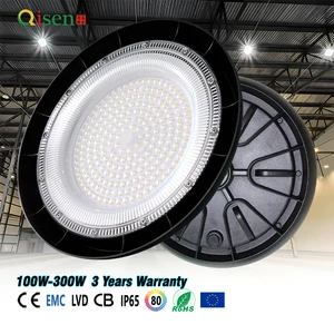 Industry Warehouse 6500K UFO Highbay Reflector Aluminum 100W IP65 Waterproof High Bay Light Fixture