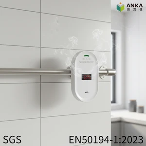 EN50194 Plug Gas Detector AJ-981 30-50m Semiconductor Sensor Household Methane Propane Natural Gas Leak Alarm Combustible Gas