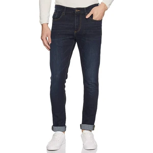 New Best Style Men's High Waist Cross-Pants Jeans for Plus Size Eco-Friendly Quick Dry Breathable