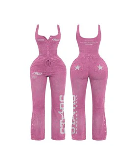 2026 TAHAD Custom Lady Jumpsuit Play Suits & Bodysuit Woman One Piece Jumpsuit Fashionable Bodycon Plus Size Jumpsuit Women