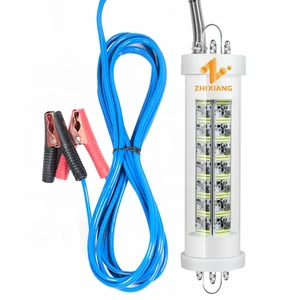 200W 300W 400W 600W 12V 24V 220V Fishing Lamp Green Squid Night Fishing Light Fishing Led Light