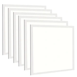 Slim LED Panel Lighting 60*60 Recessed Ceiling Mounted Commercial House Supermarket Hospital Iron ETL SAA ROHS 10W Light Square