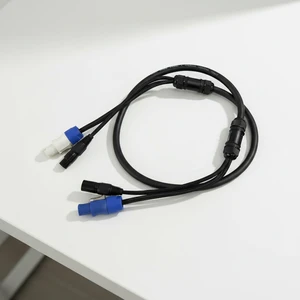 Professional BFlight PowerCon Plus 3 Pin DMX Hybrid Cable for Stage Lighting Accessories 5m 2.5m