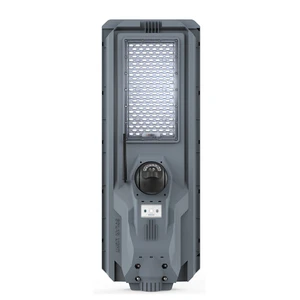 Commercial Grade 1200W Integrated Solar Security Light with Dual CCTV Lens 4G APP Control IP65 Aluminum Housing Highway Lamp
