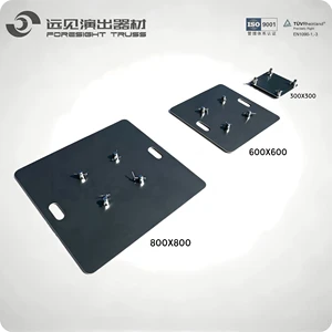 OEM Custom Logo Truss Base Plate for Stage Equipment Wholesaler Bulk Order