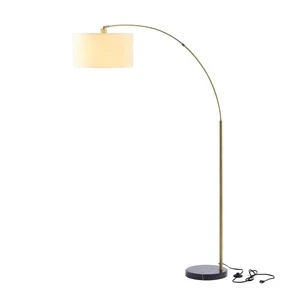 Modern Design Stainless Steel Fishing Lamp Office Home Decor Ajustable Standing Lamp Living Room Sofa Floor Lamp