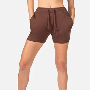 Wholesale Price Plus Size Adults Wear Women Shorts Cotton Custom Color Girls High Waisted Shorts
