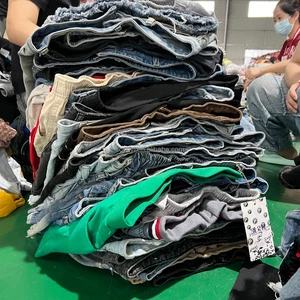 Second Hand Low Waist and High Waisted Denim Shorts for Women Used Denim Shorts Bulk Market Mixed Bales Supplier