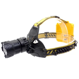 Helius XHP70 High Bright LED Bead Headlamp Zoomable Rechargeable Aluminum Alloy For Work Night Fishing Travel Portable Light