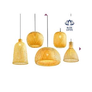 BEST SELLING Bamboo Lamp Use For Restaurant Lighting And Interior Display For Export Vietnam