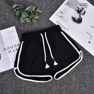 Sports Shorts Plus Size Women's Casual Loose Fit Breathable 100% Polyester Outerwear Base Yoga Home High Waist Slimming