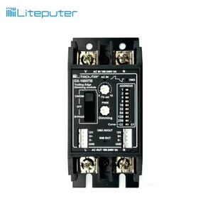 Liteputer 1CH DMX-512 LED Trailing-Edge Dimmer Active Anti-Flicker 5A Capacity 1100W Max Load For All LED Bulbs 100-240V Input