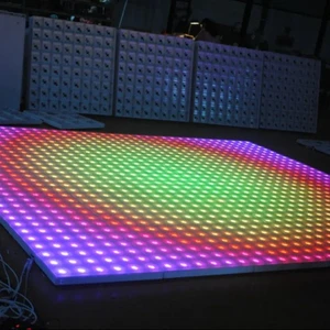 Hot Selling Event Stage Lights 60cm X 60cm Portable Patent LED Dance Floor,dance Studio Flooring,club Floor