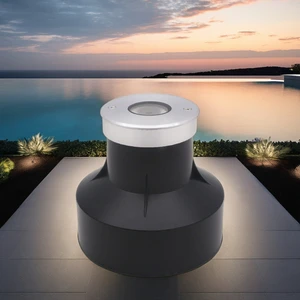 Factory Price RGB LED Pool Light 3W IP68 316SS Recessed Underwater Lamp with Green Warm White CCT Waterproof Pond Glass Body