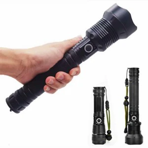 Helius P50 P70 High Lumen Lantern Telescopic Zoom Powerful Long Range Type-C Rechargeable Tactical Torch Light Led Flashlight