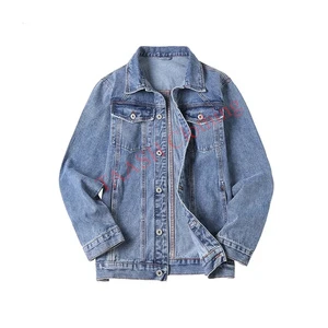 Polished Modern Flex Mens Denim Jacket Offering Versatile Styling Smooth Structure And Trend Focused Casual Fashion