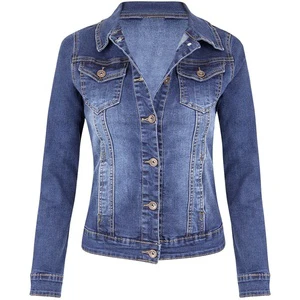 2023 Hot Sale Blue Jean Denim Jacket Women
