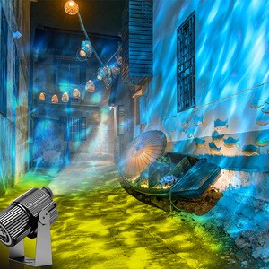 Dynamic Floating Projection Light With Five Colors Changing For Indoor Decoration And Outdoor Park Landscape Road Lighting