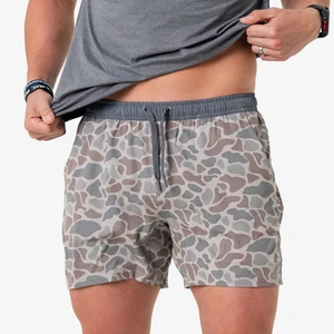 Custom Logo Athletic Workout Running Shorts Summer Gym Surf Swim Shorts Outdoor Classic Deer Camo Shorts For Men Sport