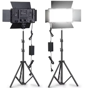New Arrival LED U600 U800 Photographic Fill Light Indoor Photo Flat Panel Lighting Source Gourmet Shooting Live Room Accessories