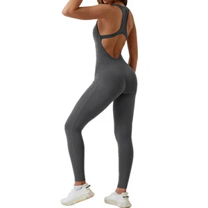 Seamless Fitness Sports Jumpsuit Yoga Workout Set Gym Fitness Clothing Women Yoga Suit Sport Wear 2023