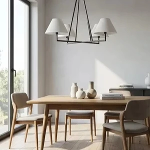 YH Cafe LED Modern Industrial Nordic Hanging Ceiling Lamp Bar Restaurant Kitchen Island Dining Room Chandelier Pendant Light