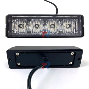 IP65 Surface Mounted Auto Grille Light 4W Linear LED Car Lighting Lamp with Aluminum Base Thick Auto Grille-New Condition