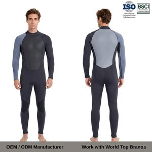 Professional 3mm 5mm Neoprene Diving Wetsuit Custom Logo Full Body Long Sleeve Suit For Snorkle Surfing And Water Sports
