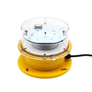 Chimney Building Tower Flash LED Aviation Obstruction Light