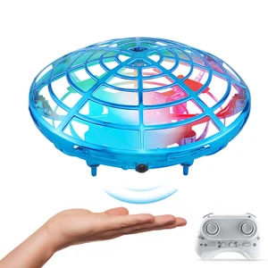 Top Grade Toy Premium Airborne UFO Flying Toy RC Range LED Lights With UV Resistant Shell Multi Function Anti Crash