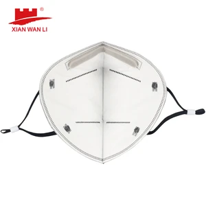 Cheaper Foldable FFP2 NR D Mask 5 Layer Non Woven Industrial Protection Mask
