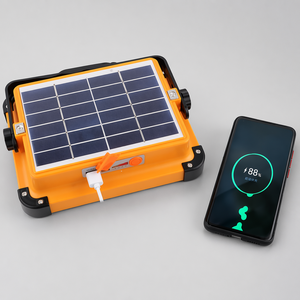 Factory Direct Supply 200W Solar LED Camping Light USB Rechargeable Portable Hanging Lamp 4 Lighting Modes Camping Light