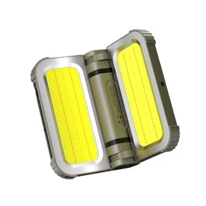 Strong Magnetic Outdoor Camping Home Emergency Solar Lights Construction Site New Work Lights Street Stall Solar