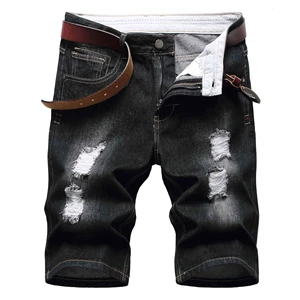 Men Denim Shorts Breathable Summer Streetwear Vintage Style Custom Jeans Shorts is now available for sale in reasonable price