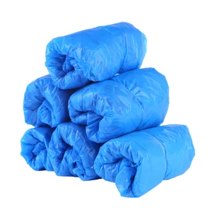 Disposable Elastic Polypropylene Safety Shoe Covers with Snap Closure