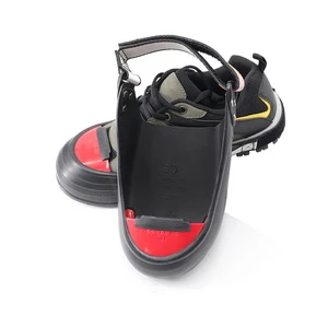 Rubber One-piece Steel Toe Shoe Covers for Safety and Foot protection Against Crush Injuries.
