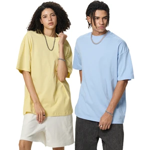Plus Size Women's Drop Shoulder T-shirts Wholesale Women Custom Print Organic Cotton T-shirt High Quality