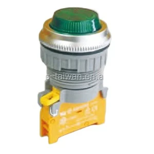 AP 22mm 25mm Round Head Pilot Lamp Indicator Light IP65 W/P LED/Filament & Neon 110V/220VAC Multi-Color Options (PLN-30)